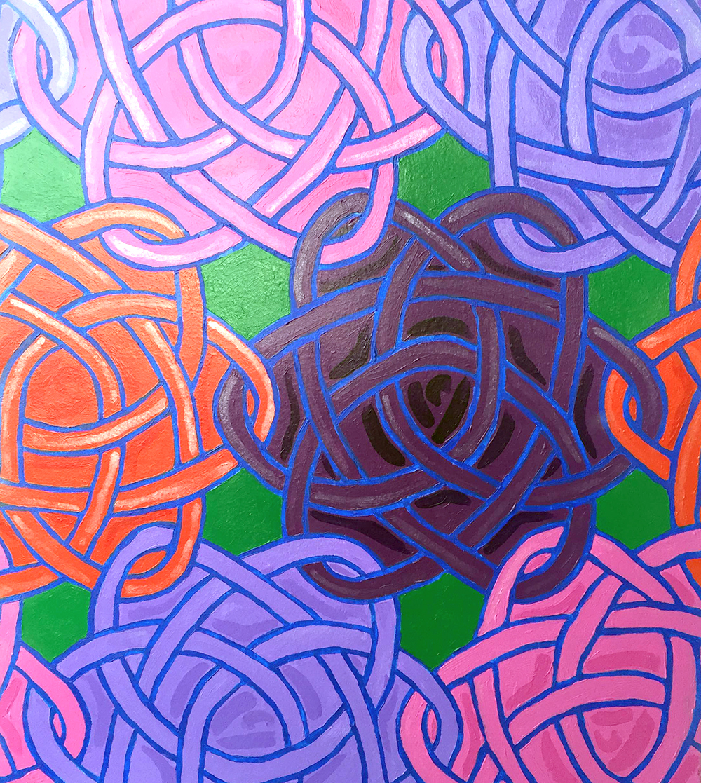 This painting by Renne Emiko Brock-Richmond