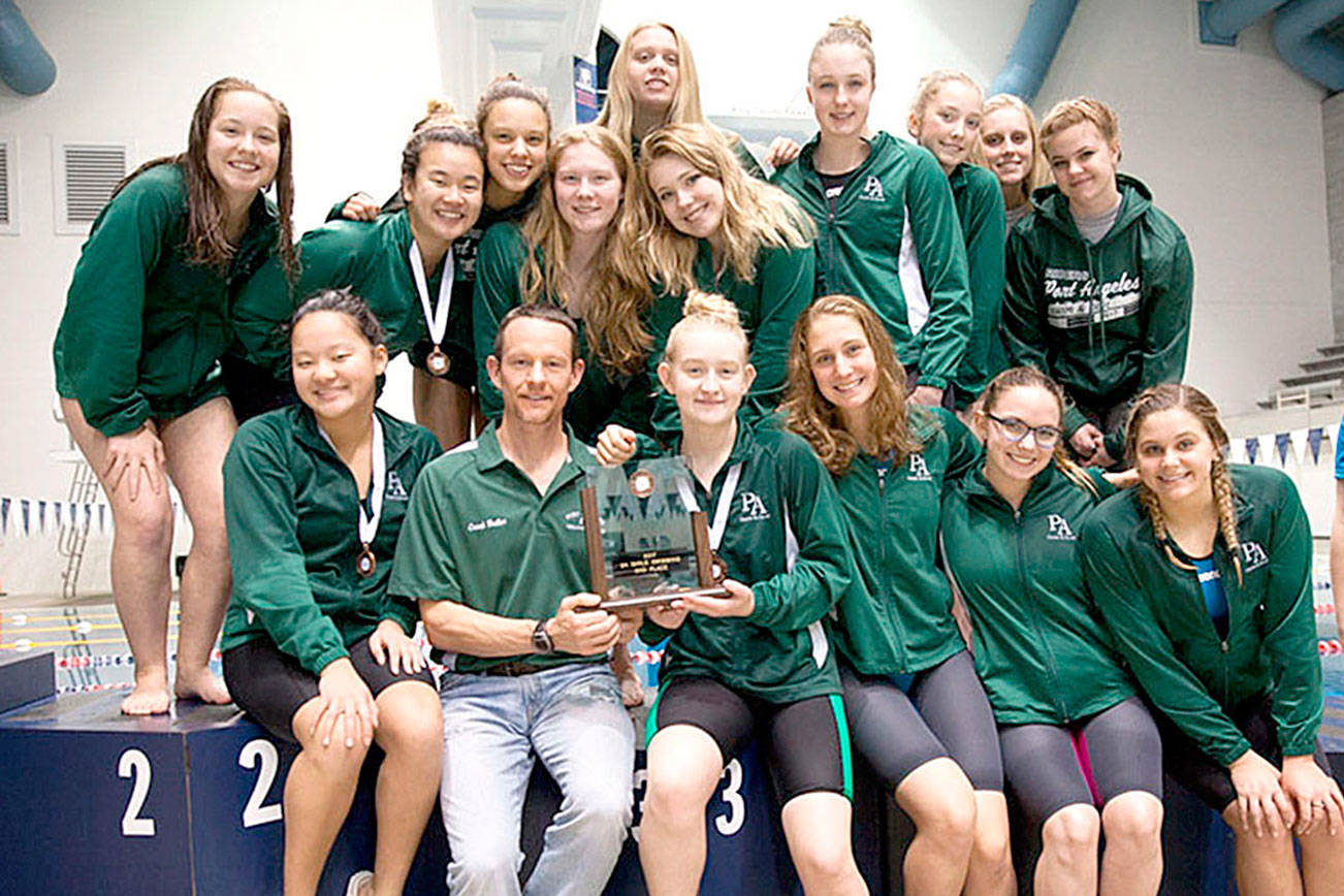 STATE SWIM MEET: Port Angeles girls come in third