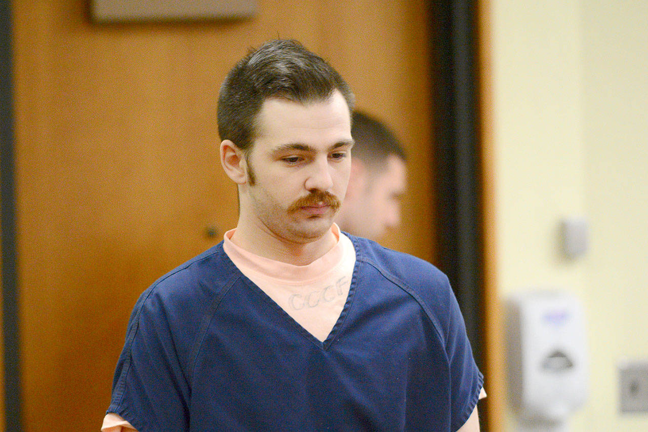 Seth Owens, 24, pleaded guilty to attempted indecent liberties in Clallam County Superior Court on Wednesday. (Jesse Major/Peninsula Daily News) ​