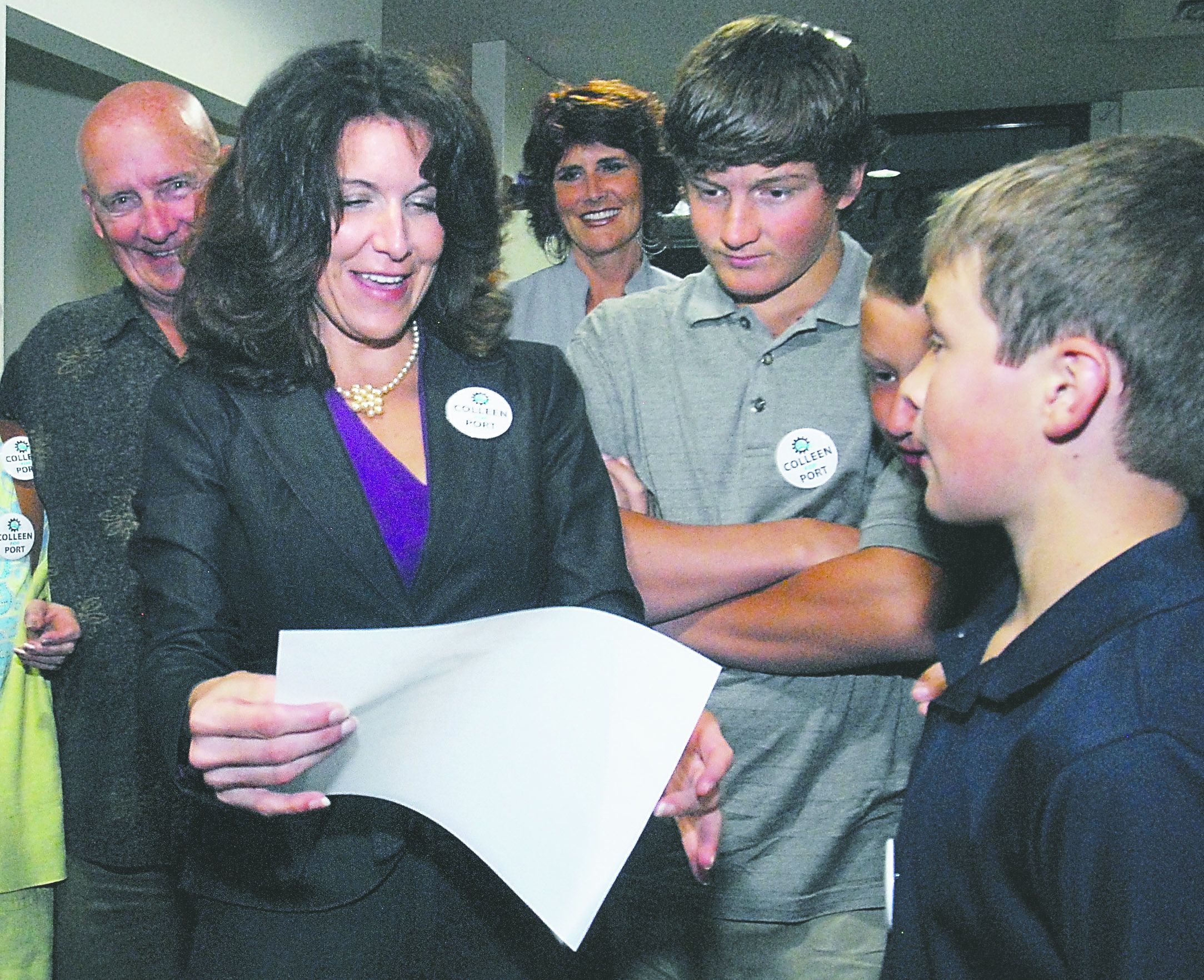 Port of Port Angeles commissioner candidate Colleen McAleer