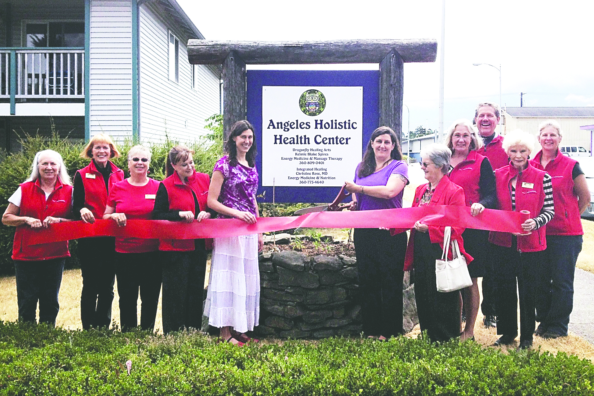 Ribbon-cutting for holistic, healing practices in Port Angeles