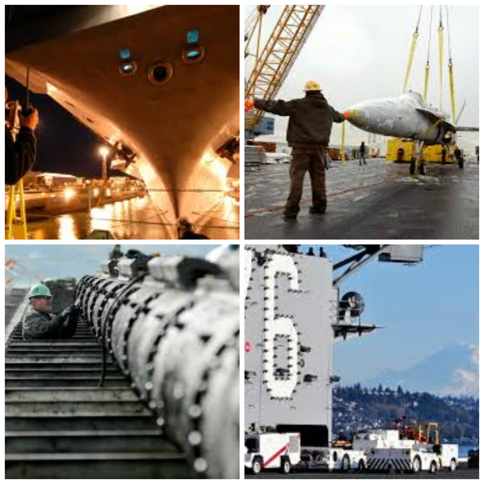 Workers at Puget Sound Naval Shipyard U.S. Navy