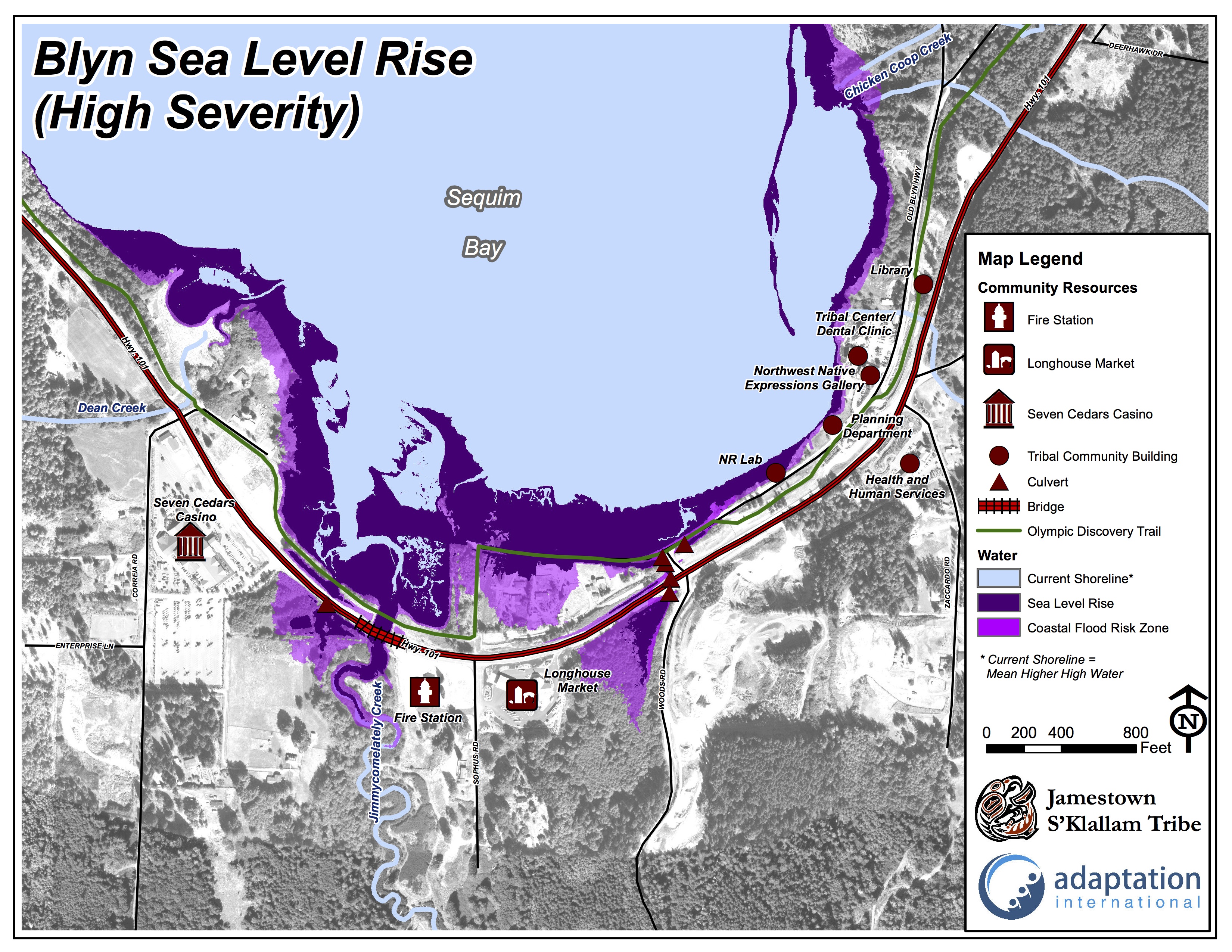 One of the climate change vulnerability study maps at http://tinyurl.com/PDN-Jamestown-study . (Click on map to enlarge)