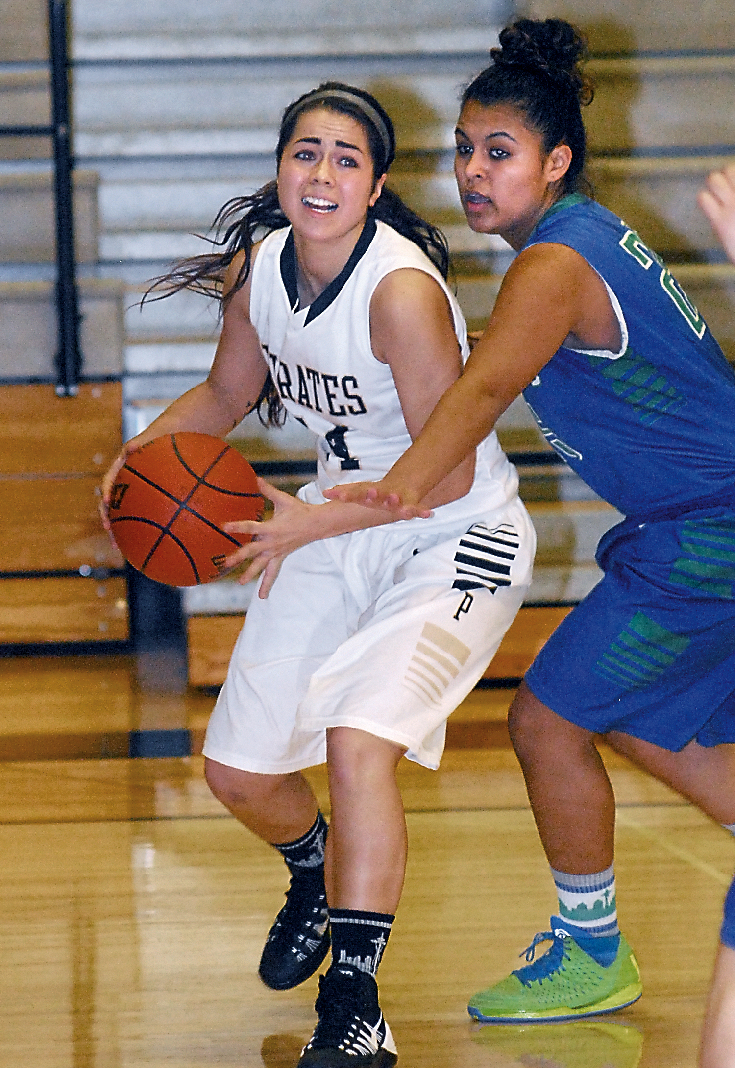 Peninsula College guard Pherrari Brumbaugh