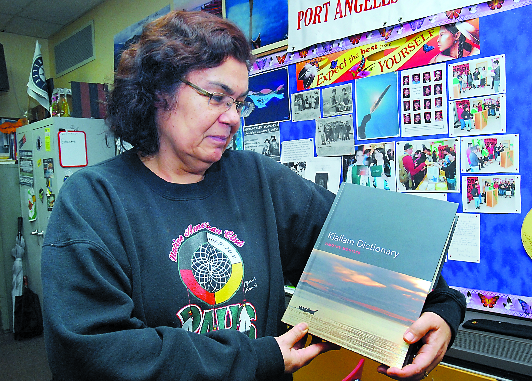 Lower Elwha Klallam tribal member Jamie Valadez