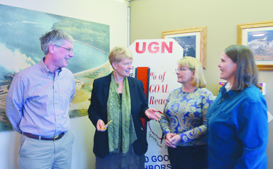 From left: PTPC President Roger Loney