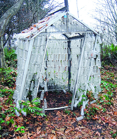 Port Townsend artist Karen Hackenberg is restoring her installation