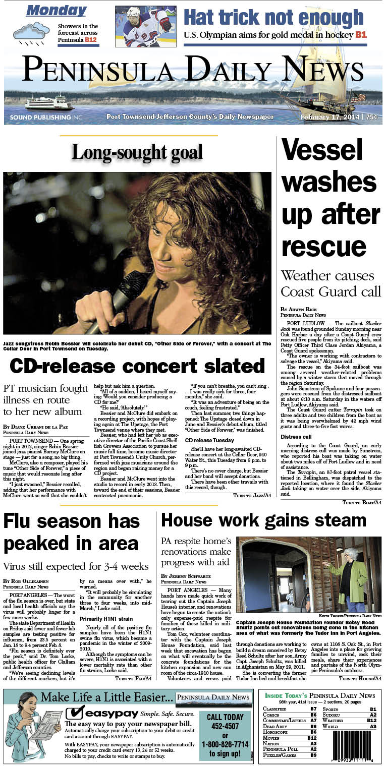 Today's front page for our Jefferson County readers.