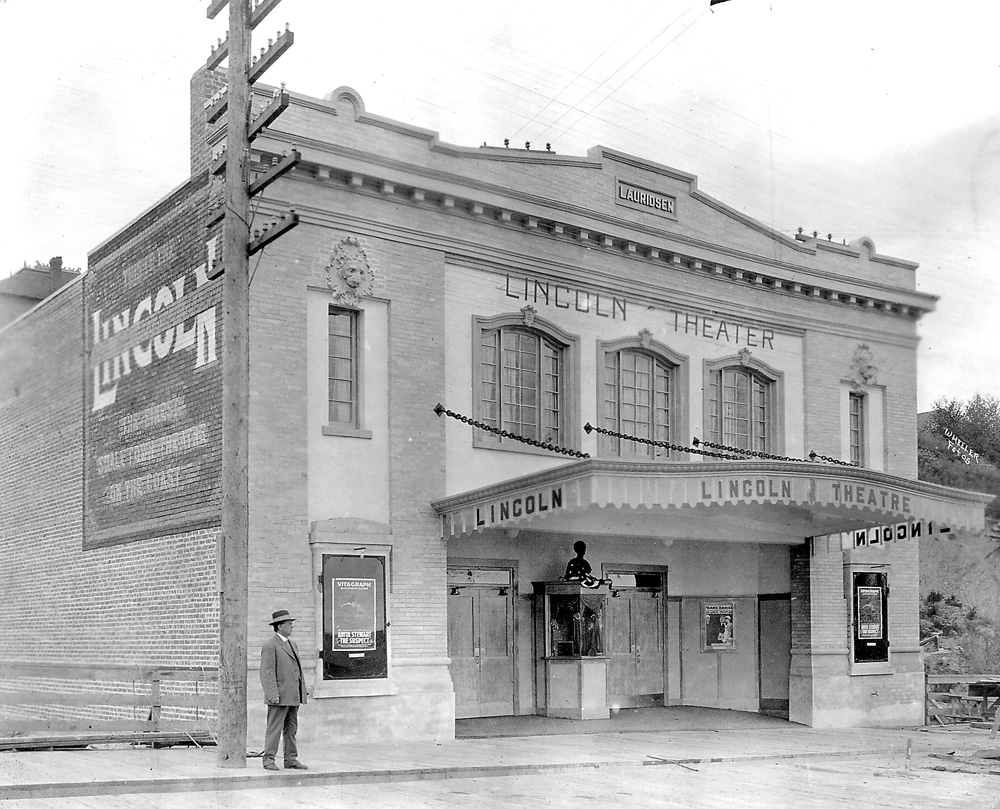 The Lincoln Theater is pictured in 1916