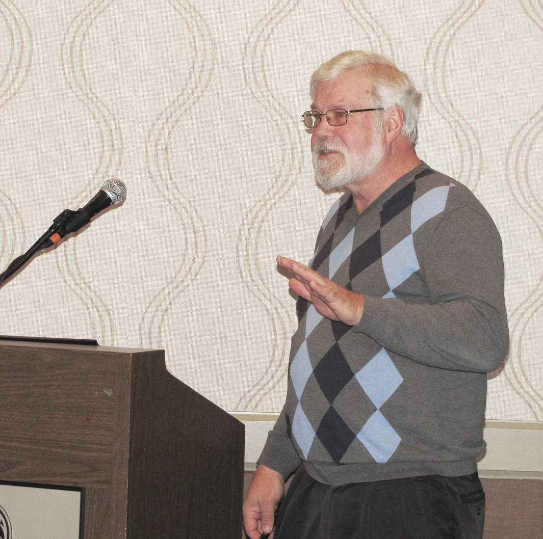 Project engineer Jerry Moore said he hopes the old McDonald Creek bridge can hang in there until summer