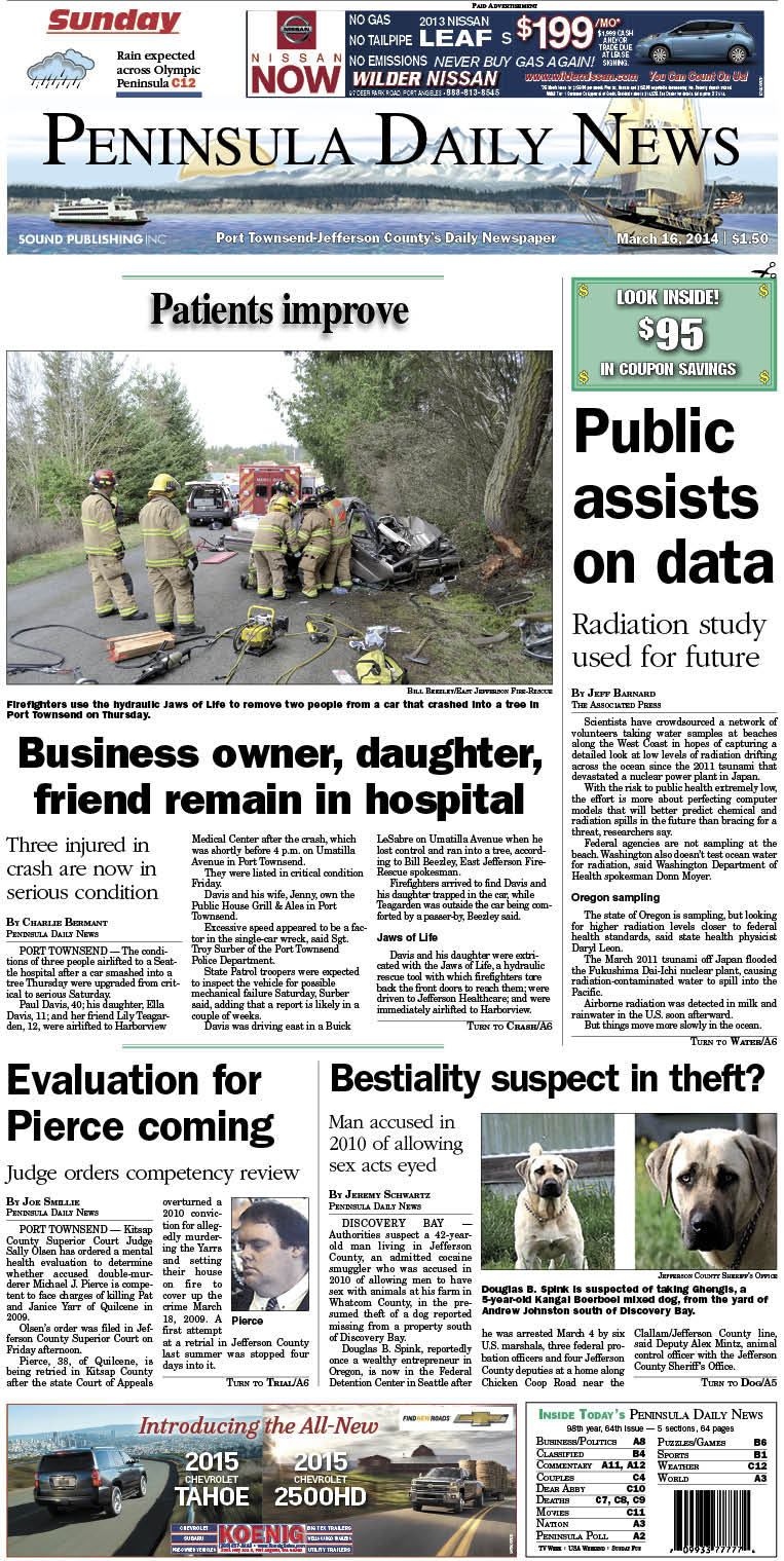 Today's front page for our Jefferson County readers.