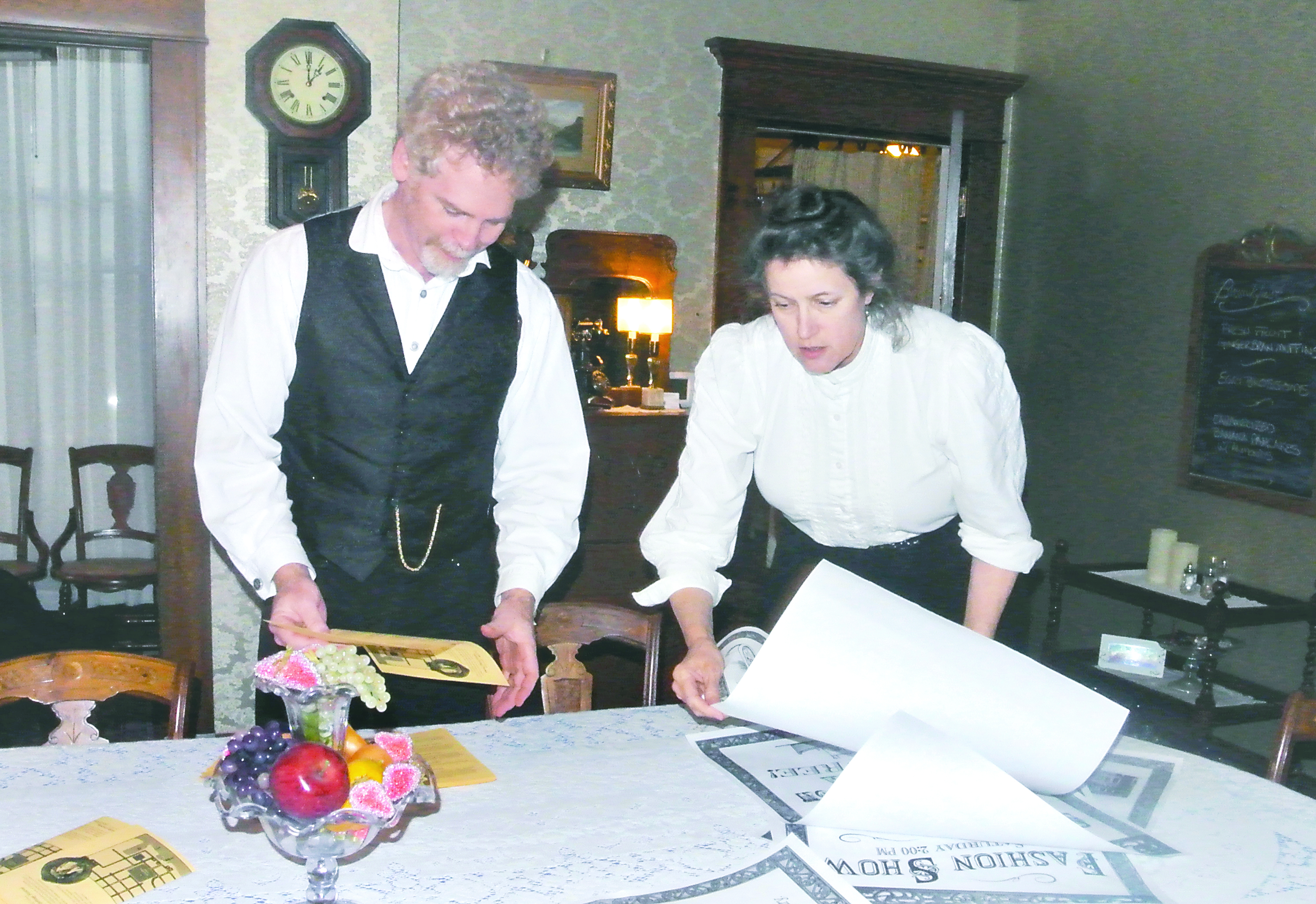 Victorian Heritage Festival organizers Nathan Barnett