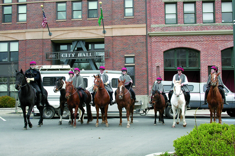 Historical military re-enactment expert Gordon Frye
