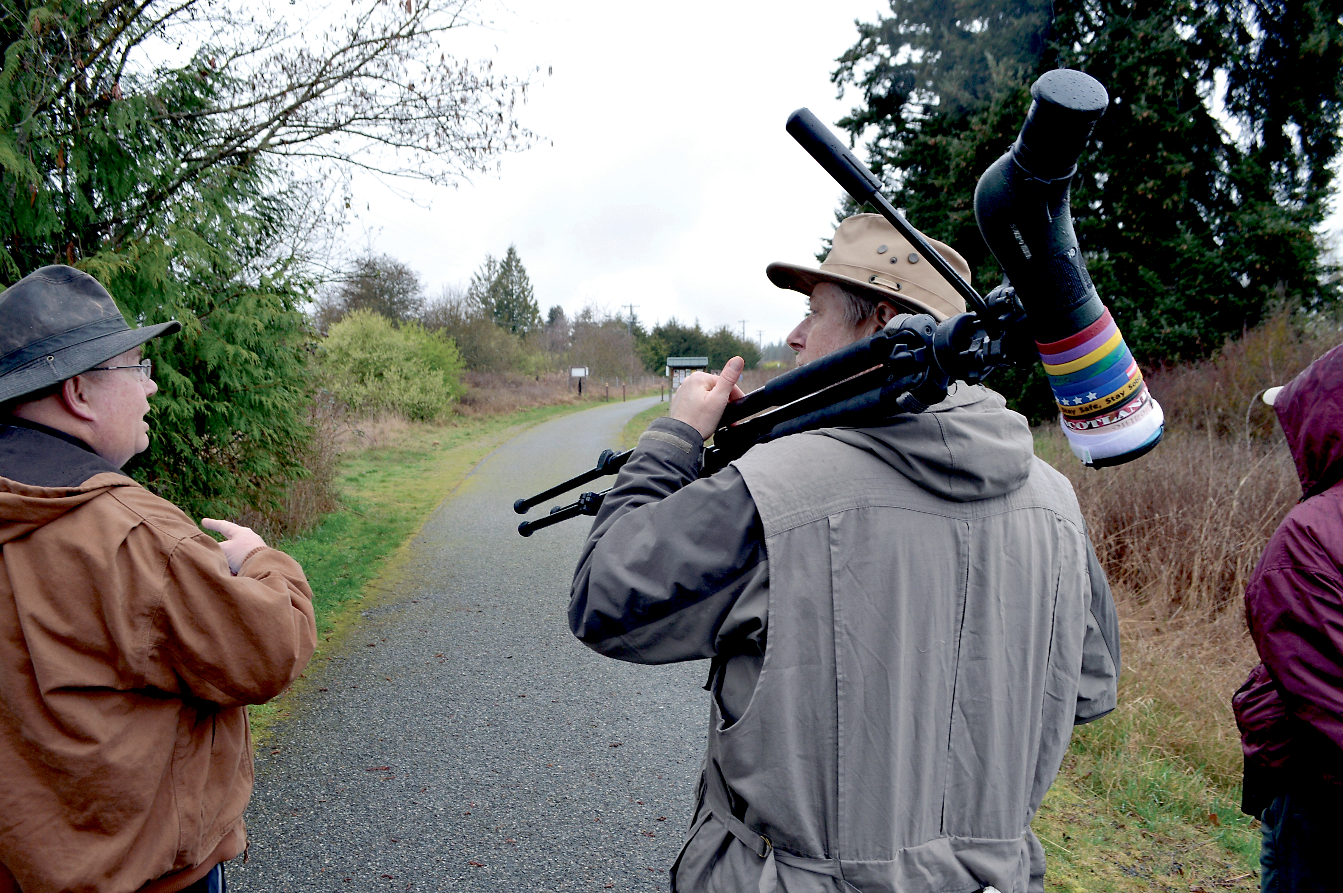Naturalist Bob Boekelheide has led countless bird walks in and around Sequim