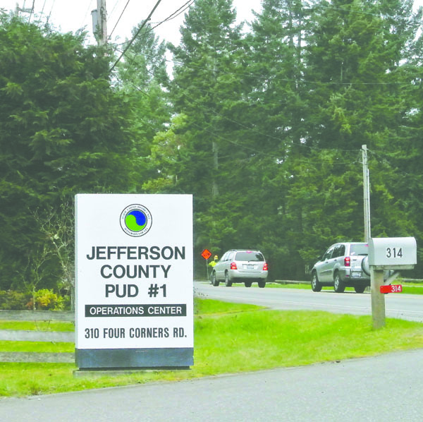 A new sign is outside the new power company offices in Port Townsend. Charlie Bermant/Peninsula Daily News