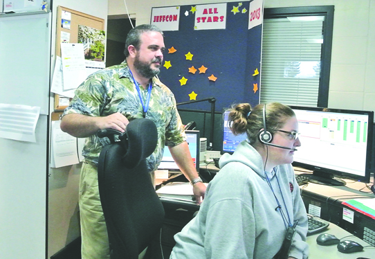 Interim JeffComm 9-1-1 director Karl Hatton