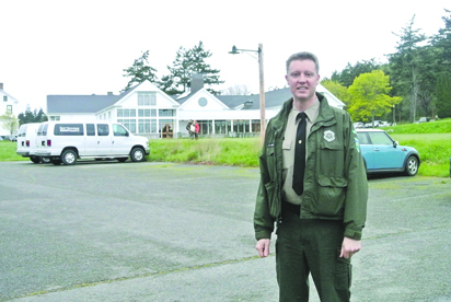 Interim Fort Worden State Park Director Brian Hageman's suggestion resulted in a rules change. Charlie Bermant/Peninsula Daily News