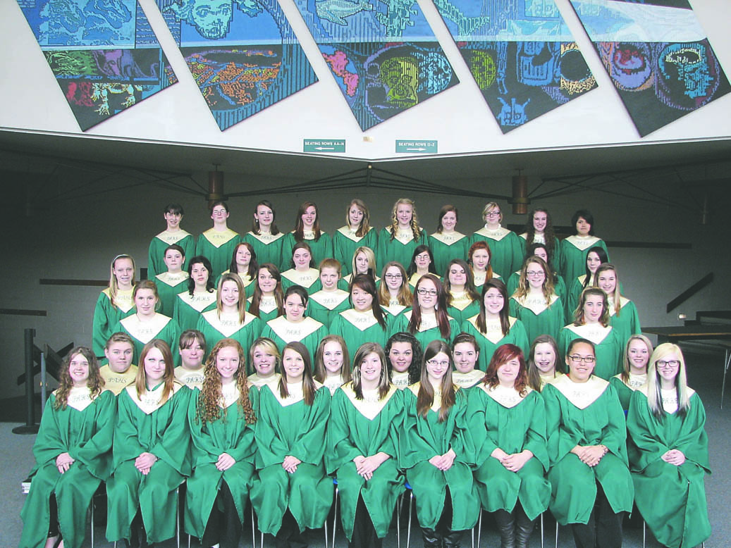 The Port Angeles High School choir will give a public concert to benefit Captain Joseph House