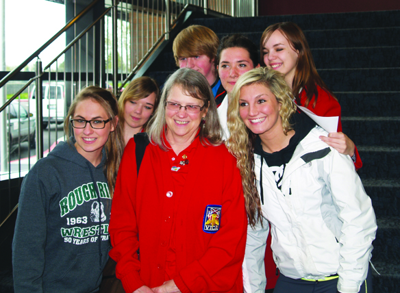 Port Angeles High School's Donna Moreau