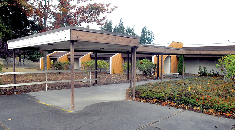 Property that was once the site of Fairview Elementary School east of Port Angeles is under consideration for possible sale by the Port Angeles School District. Keith Thorpe/Peninsula Daily News