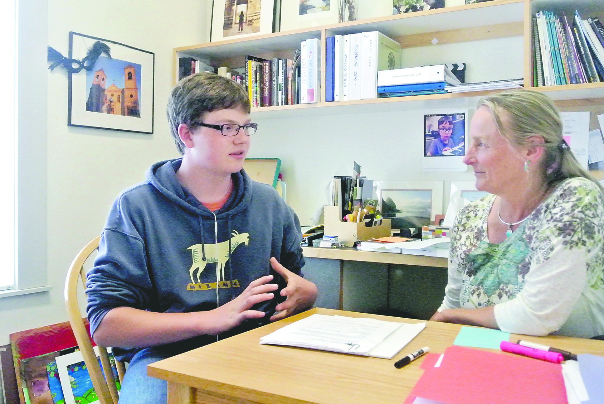 Jefferson Community School student Anchor Jennison