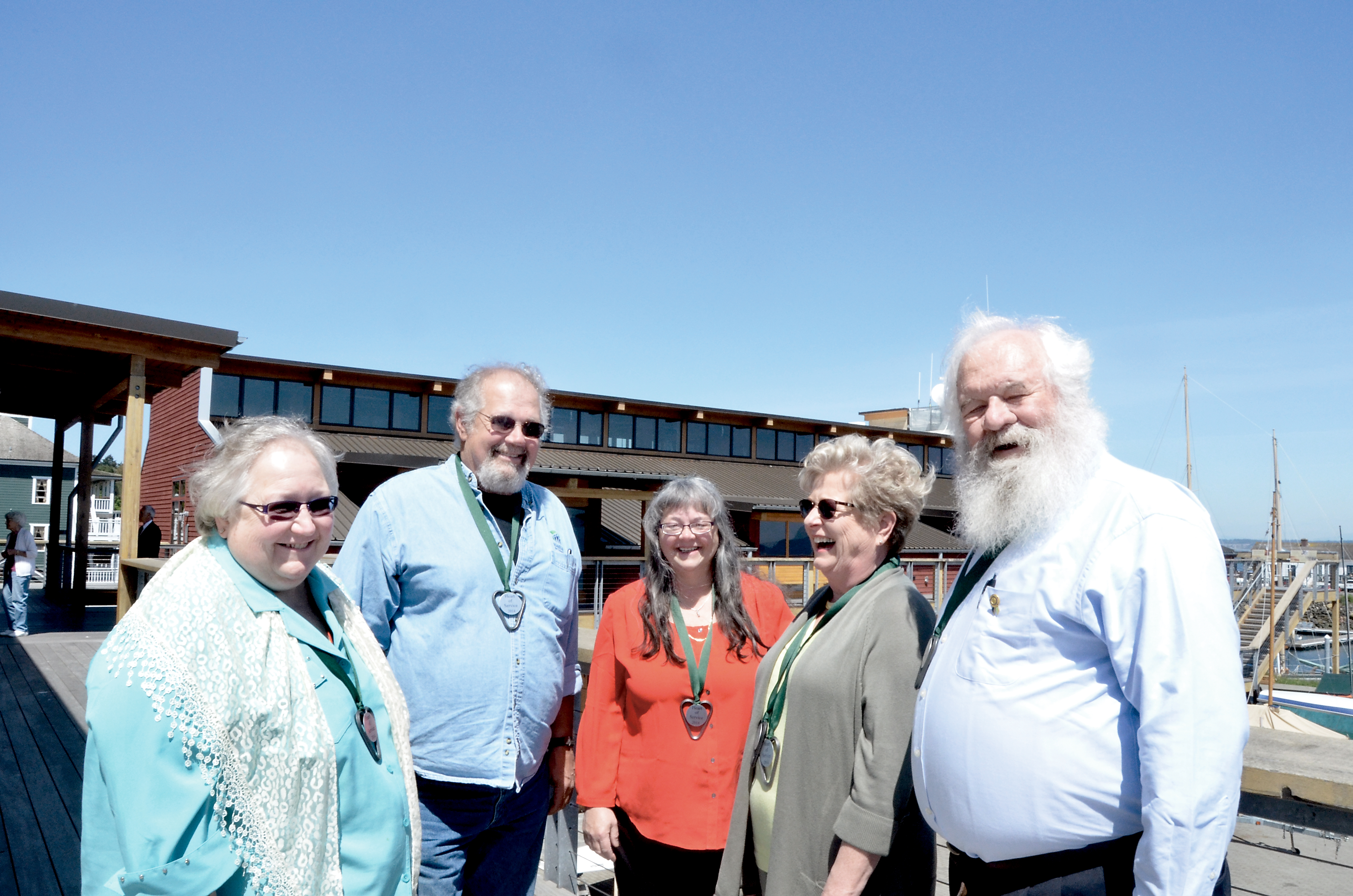 Heart of Service Award winners Virginia Johnson