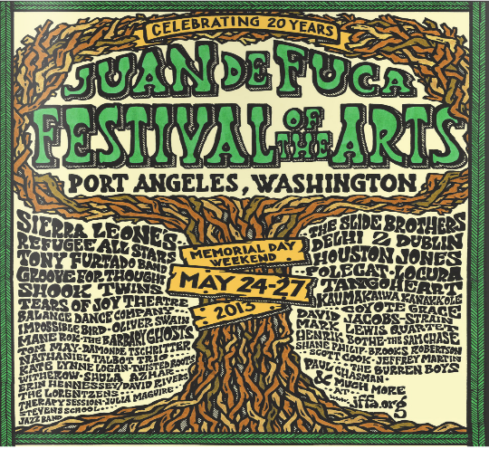 FOUR DAYS OF arts and music comes to Port Angeles — buy your tickets now! (And . . . FREE pre-festival show Thursday)