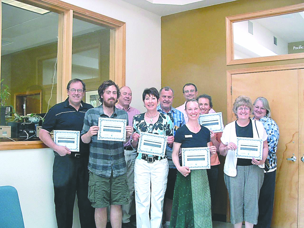 The Jefferson County Board of Health recently recognized 26 restaurants for their safe food handling during the past year. Representative from a few businesses