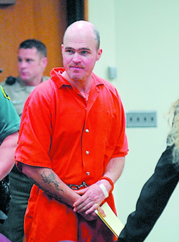 Accused killed Patrick Drum is scheduled to appear in court for a status hearing today. Keith Thorpe/Peninsula Daily News