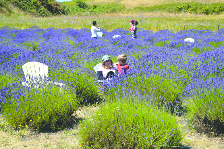Kathy Nunley and her son