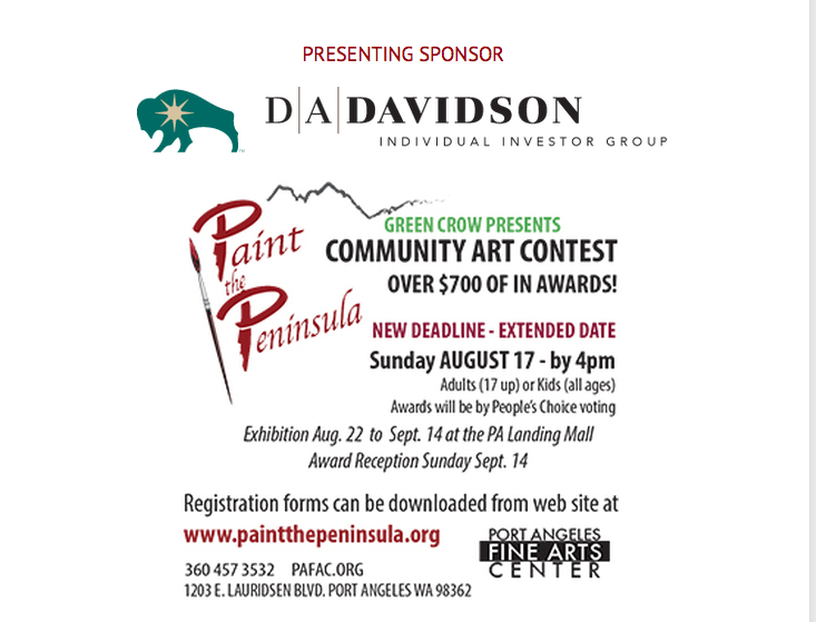 Grab your paintbrush! Community painting 'en plein air' competition in Port Angeles extends deadline to Aug. 17