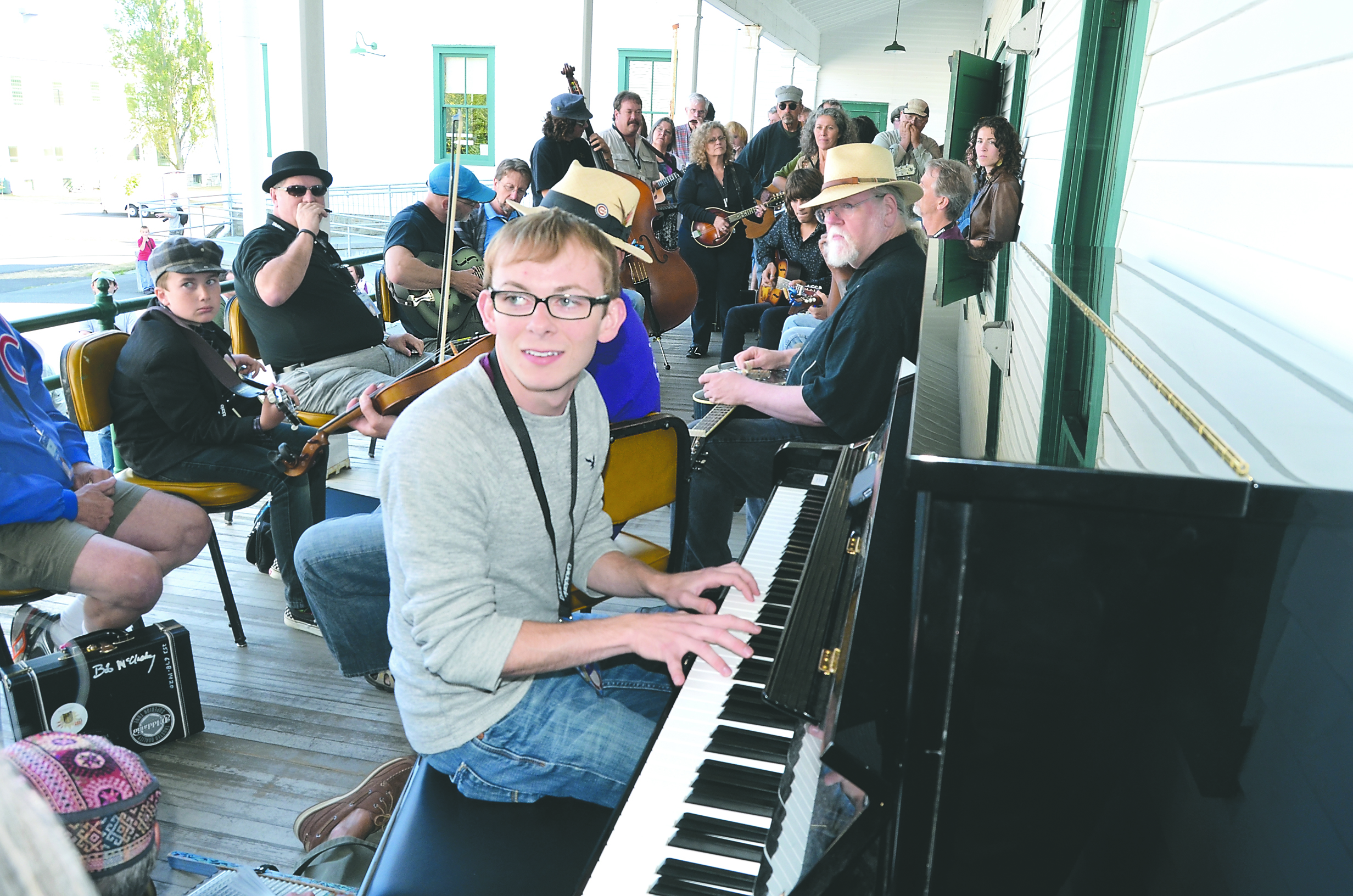 Pianist Chase Garrett