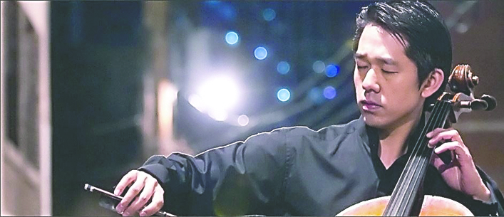 Cellist Patrick Jee is a guest artist this weekend during the Olympic Music Festival in Quilcene.