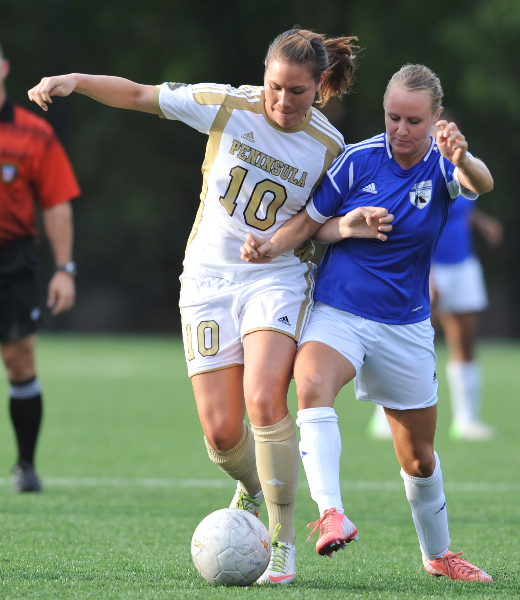 Peninsula College forward Bri Afoa