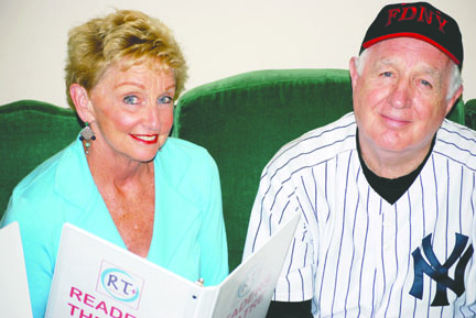 Carol Swarbrick Dries and Paul Martin portray a journalism professor and a New York City fire captain