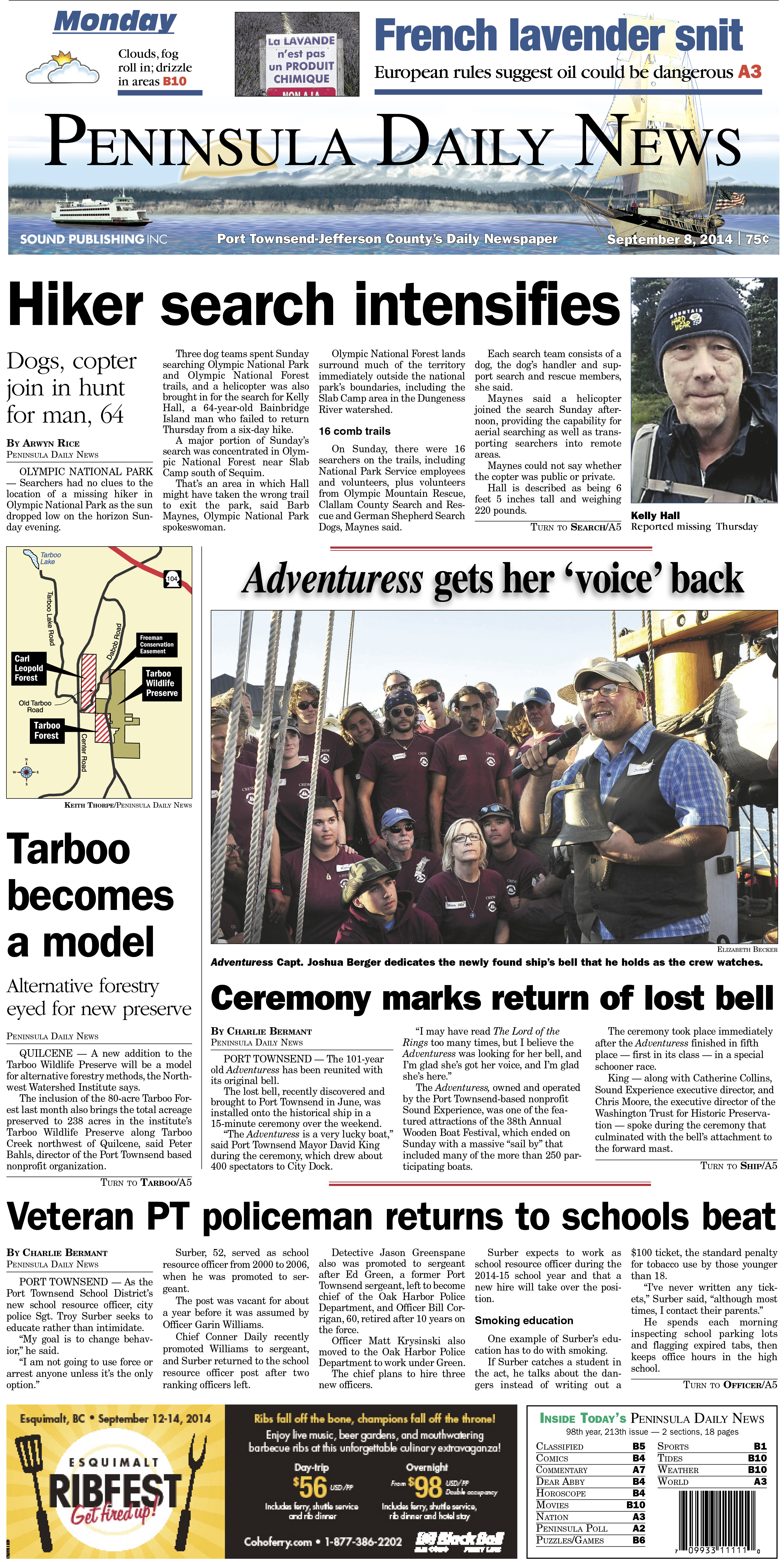 PDN's front page for today's Jefferson County readers. There's more inside that isn't online!