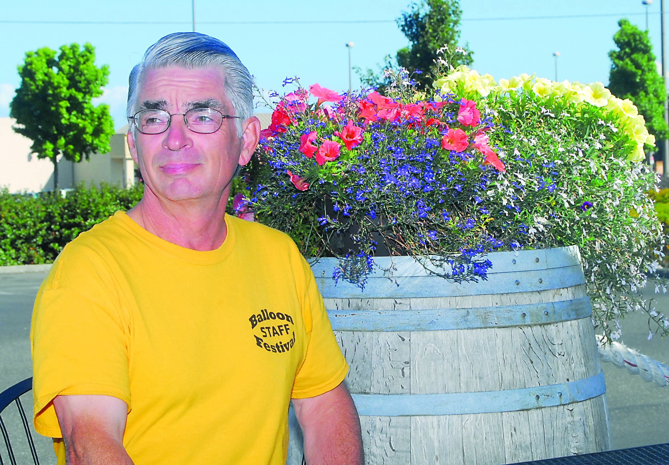 Sequim Balloon Festival Executive Dirtor Randall Tomaras said of this year's inaugural festival: "It was a learning curve.” Keith Thorpe/Peninsula Daily News