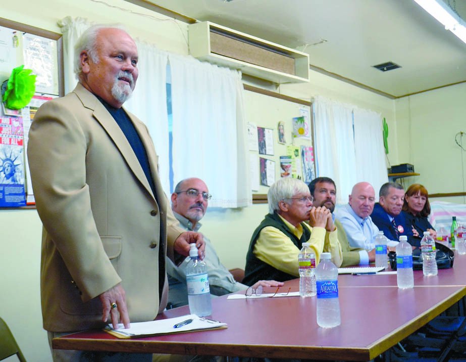 State Senate candidate Larry Carter