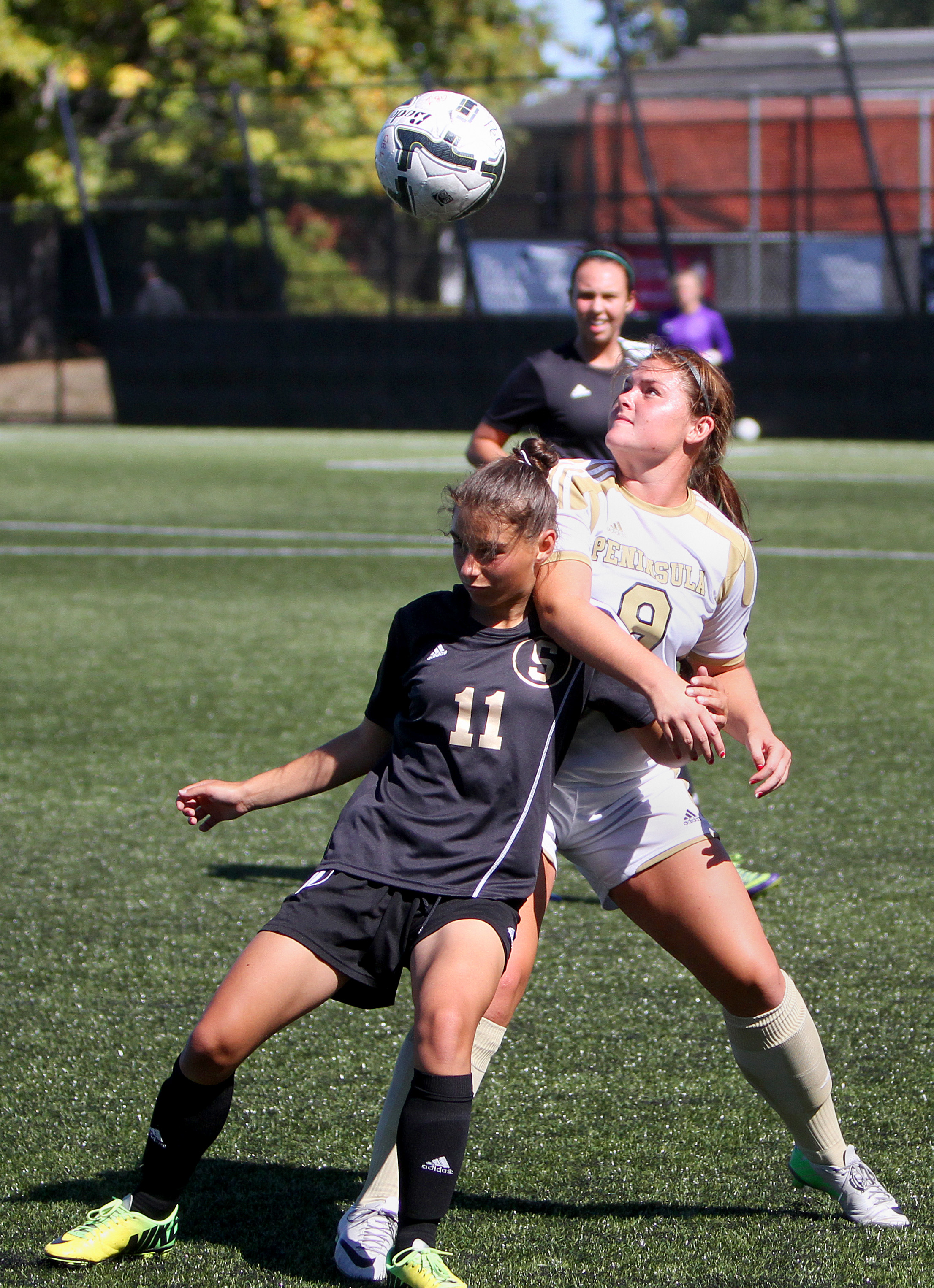 Peninsula College sophomore forward Mary Pierce