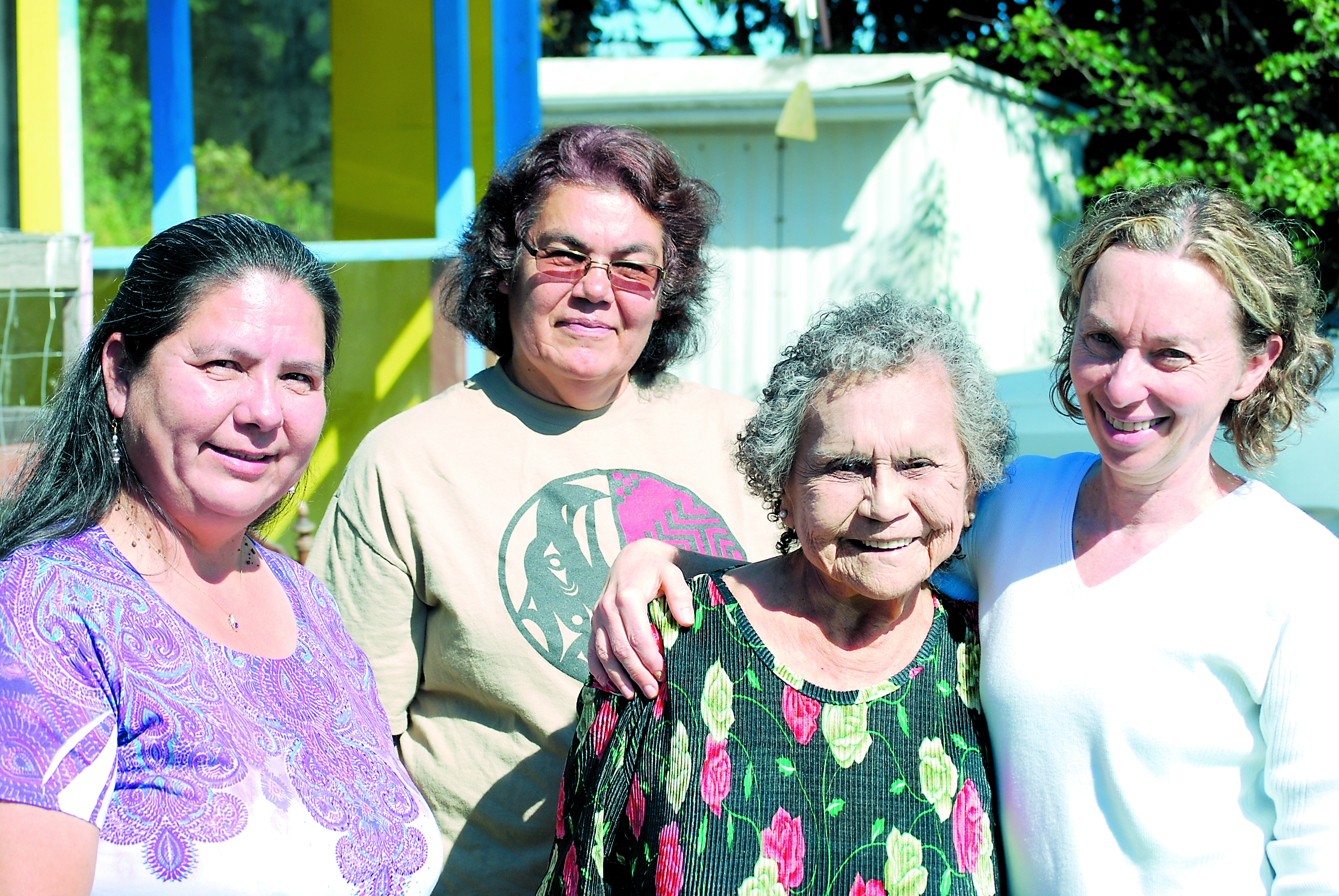 Lower Elwha Klallam tribal chairwoman Frances Charles