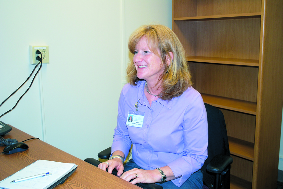 Former Fort Worden State Park manager Kate Burke started as Jefferson Healthcare's new marketing director Sept. 4. Charlie Bermant/Peninsula Daily News