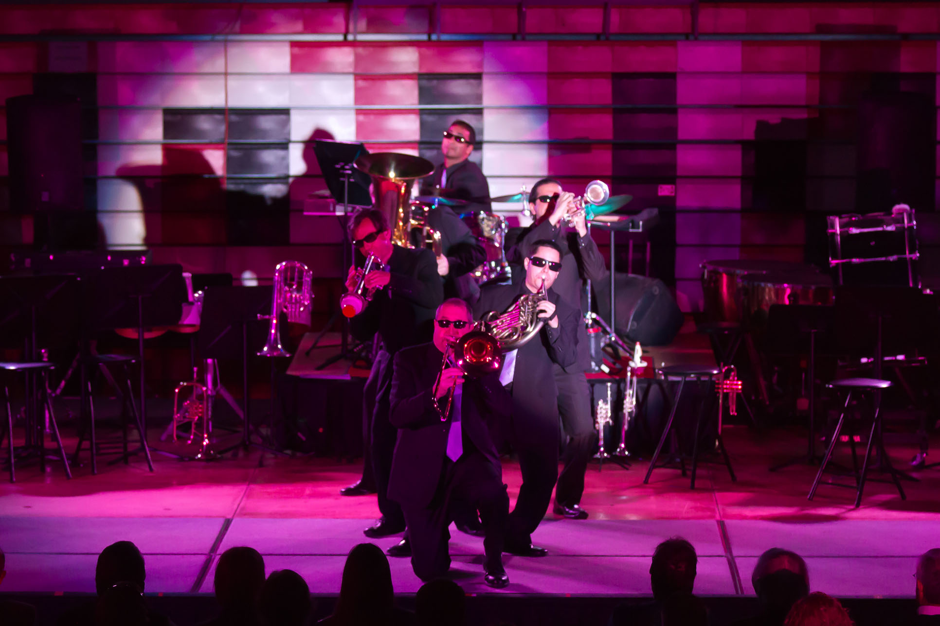 Dallas Brass are seen at a recent concert. They play everything from "Pink Panther" to Sousa marches.