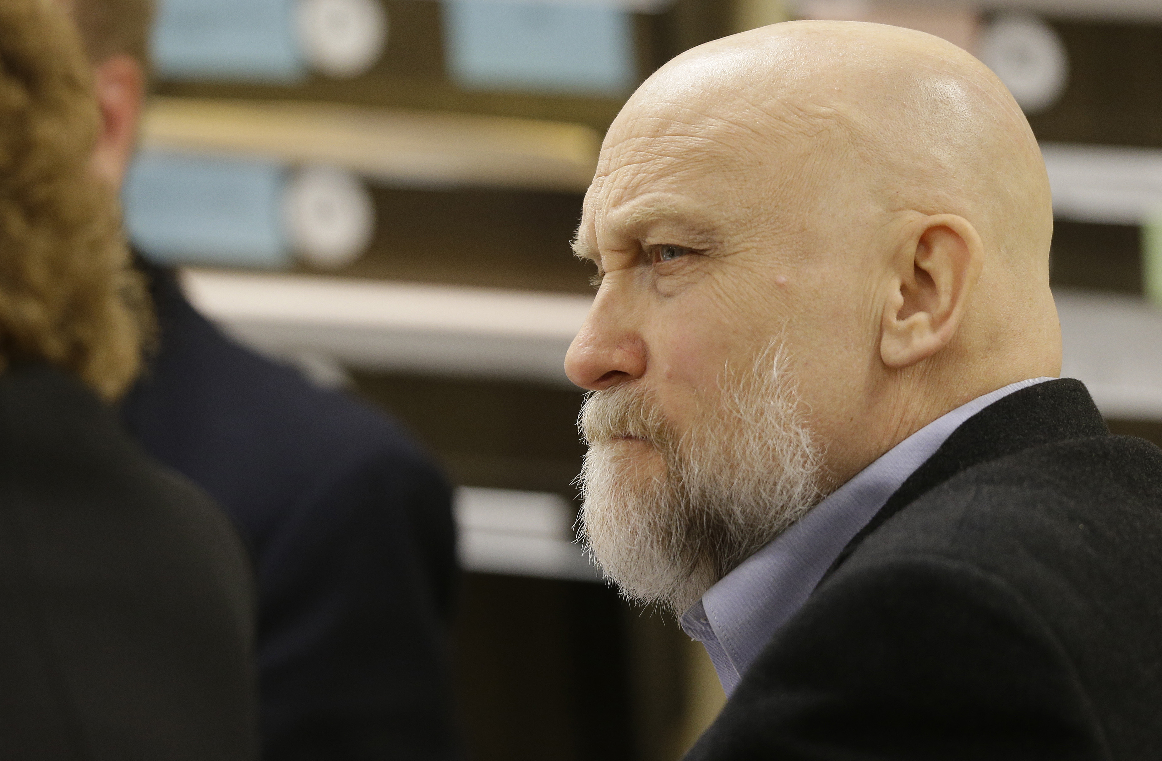 Darold Stenson in court last week. The Associated Press