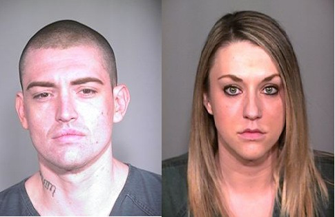 Kristopher Nickerson and Ericka Nitz were both arrested on Tuesday. Bainbridge Island Police Department