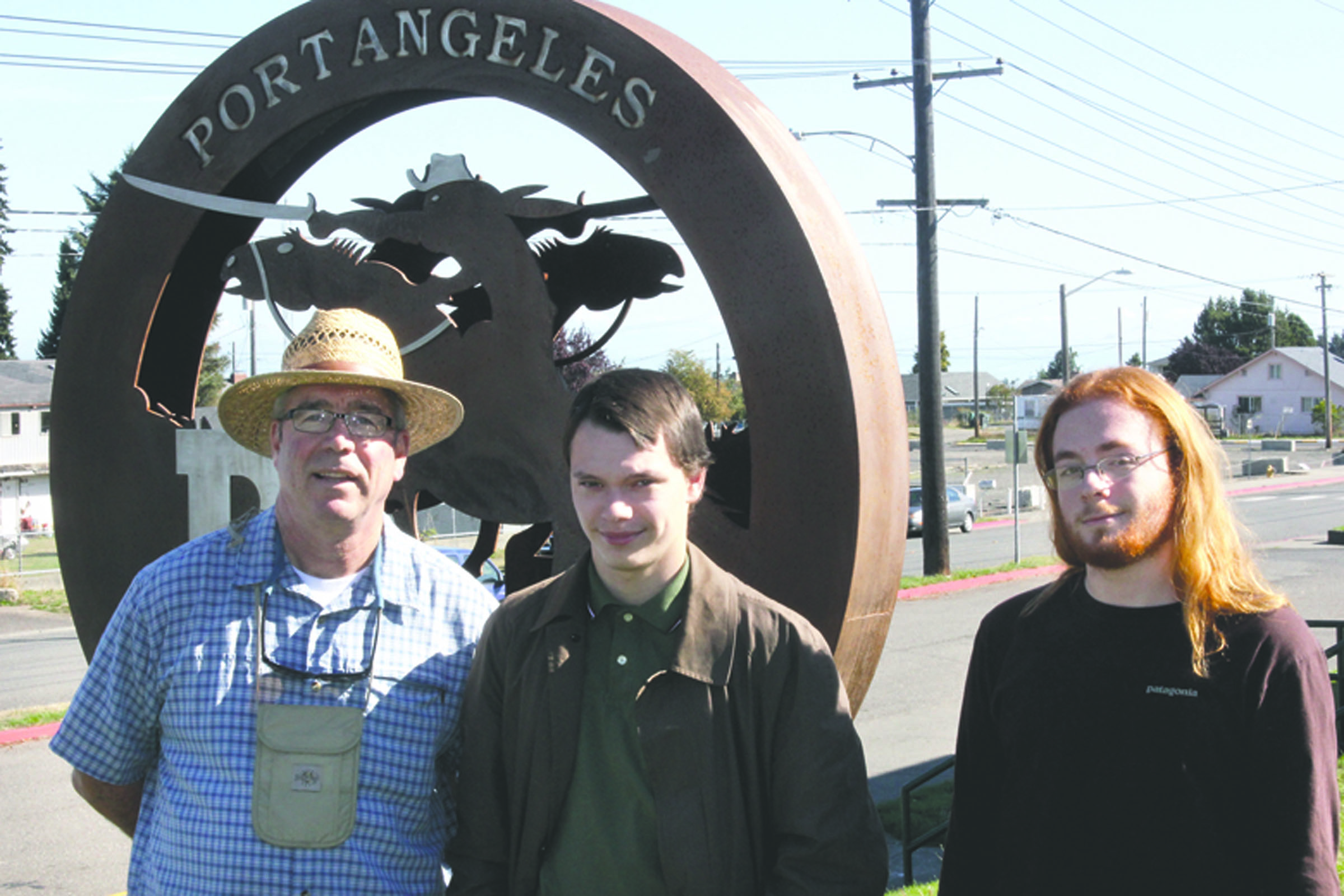 Port Angeles High School Principal Jeff Clark
