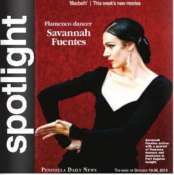 Peninsula Spotlight is part of the print edition of the Peninsula Daily News every Friday.  Today's lead story in Spotlight is at the left.
