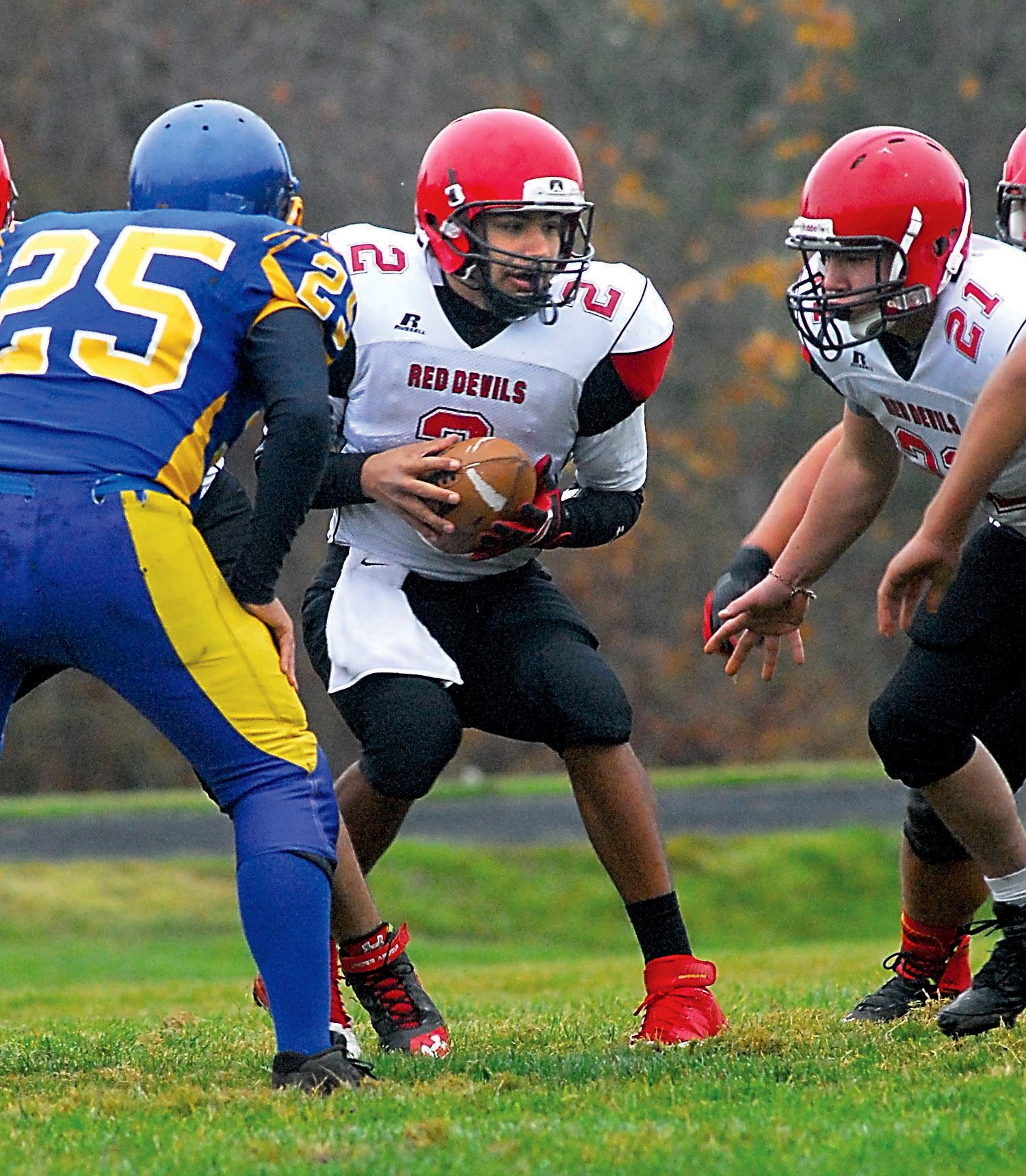 Neah Bay quarterback Josiah Greene
