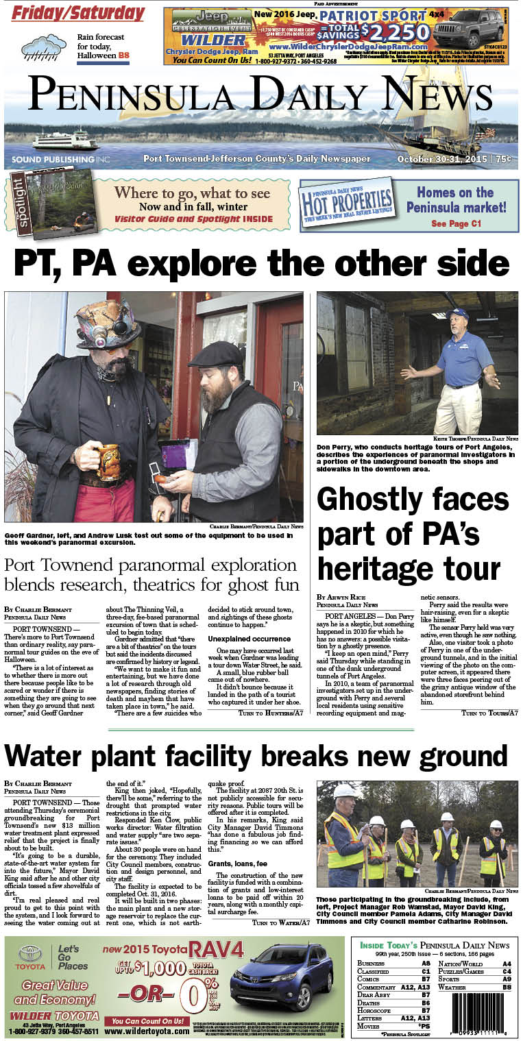 Today's front page tailored for the PDN's readers in Jefferson County. There's more inside that isn't online!