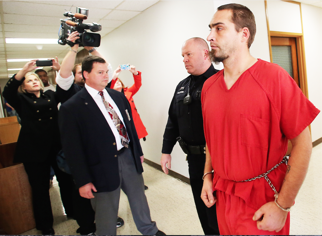 David Michael Kalac outside Kitsap County Superior Court on Friday. The (Everett) Herald