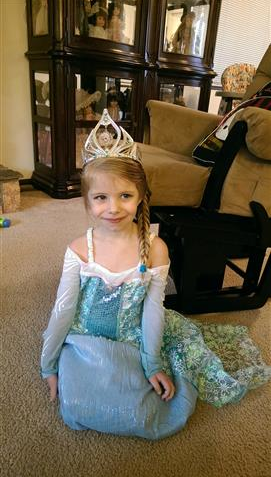 FIRST PLACE (Kids) — 'Queen Sophie'
